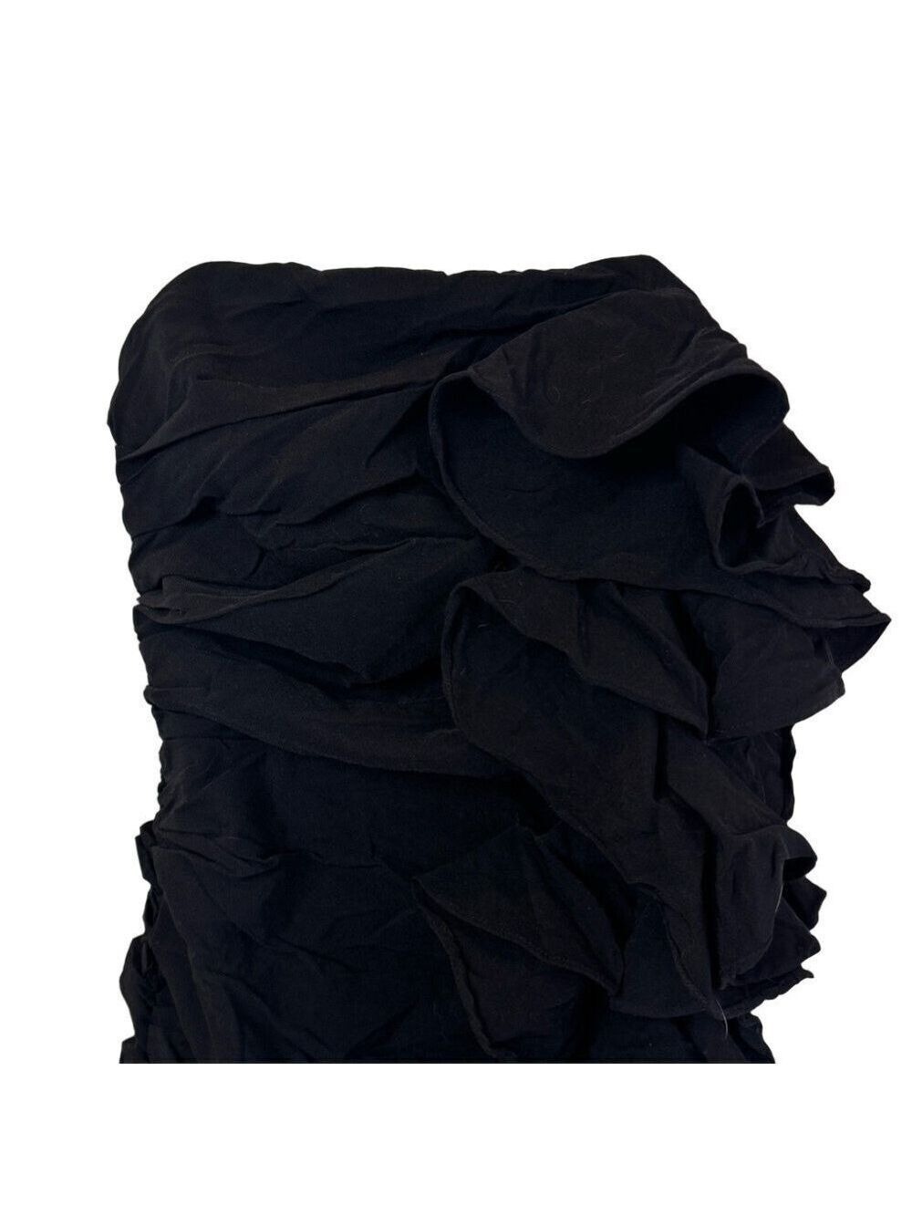 *NWT* HABIT Ruched and Ruffled Strapless Cocktail Dress - Picture 3 of 9